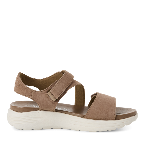 Фото Босоножки  Tamaris  коричневый  кожа F-400913