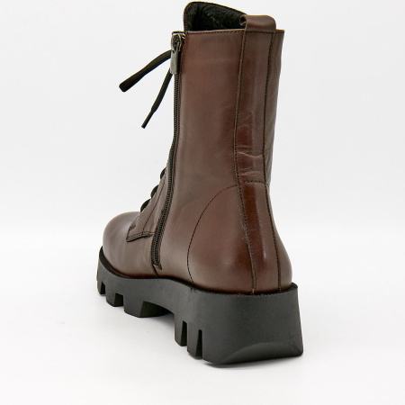 Ботинки  Dakkem  коричневый  кожа Z-100388 фото в интернет-магазине | Omadey.ru