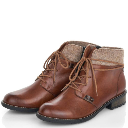 Ботинки  Remonte  коричневый  кожа/кожа искусств./текстиль Z-300065 фото в интернет-магазине | Omadey.ru