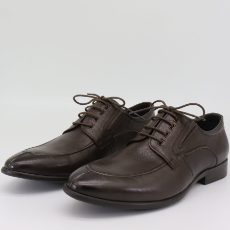 Туфли  Roberto Rossini  коричневый  кожа F-71090 фото в интернет-магазине | Omadey.ru