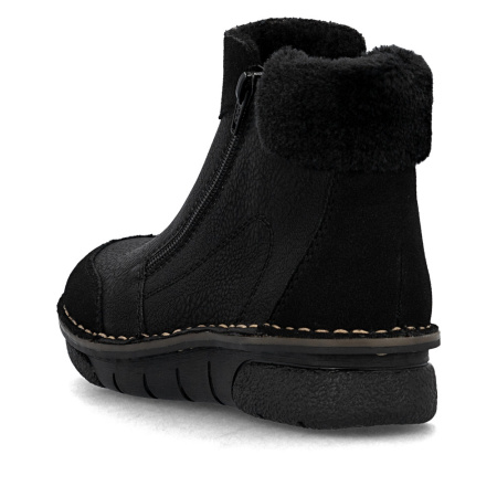 Ботинки  Rieker  черный  кожа искусств./текстиль Z-401048 фото в интернет-магазине | Omadey.ru