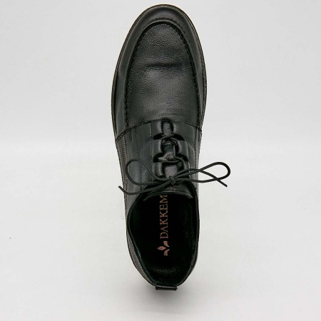 Мокасины  Dakkem  черный  кожа F-90496 фото в интернет-магазине | Omadey.ru