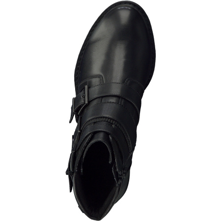 Ботинки  Tamaris  черный  кожа Z-8792 фото в интернет-магазине | Omadey.ru