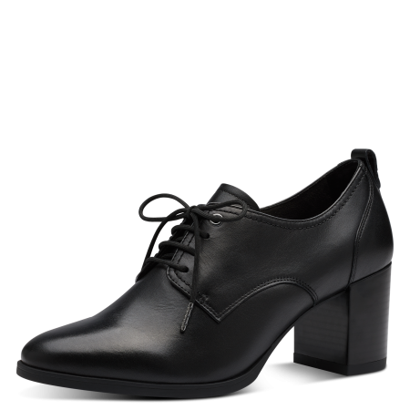 Туфли  Tamaris  черный  кожа Z-400381 фото в интернет-магазине | Omadey.ru