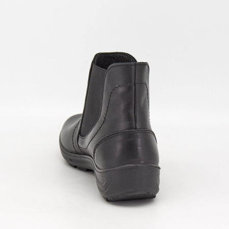 Ботинки  Esse  черный  кожа Z-89243 фото в интернет-магазине | Omadey.ru