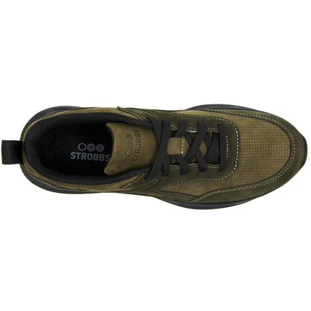 Кроссовки  Strobbs  хаки  нубук F-300390 фото в интернет-магазине | Omadey.ru