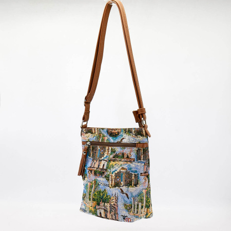 Сумка женская Omadey бежевый гобелен c10865 фото в интернет-магазине | Omadey.ru