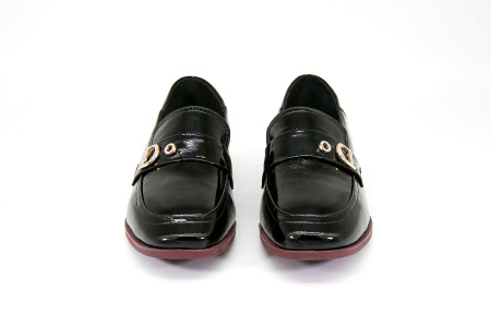 Туфли  Baden  черный  кожа F-80452 фото в интернет-магазине | Omadey.ru