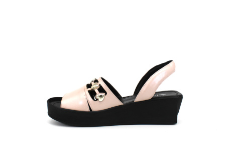 Босоножки  Dakkem  пудра  кожа F-7656 фото в интернет-магазине | Omadey.ru