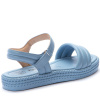 Сандалии  Betsy  голубой  кожа искусств. F-90658 фото в интернет-магазине | Omadey.ru