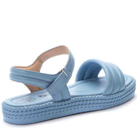 Сандалии  Betsy  голубой  кожа искусств. F-90658 фото в интернет-магазине | Omadey.ru