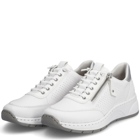 Кроссовки  Rieker  белый  кожа/кожа искусств. F-400025 фото в интернет-магазине | Omadey.ru