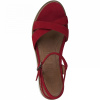 Сандалии  Tamaris  бордовый  кожа F-90743 фото в интернет-магазине | Omadey.ru