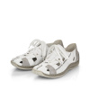 Туфли летние  Rieker  белый  кожа/кожа искусств. F-100582 фото в интернет-магазине | Omadey.ru