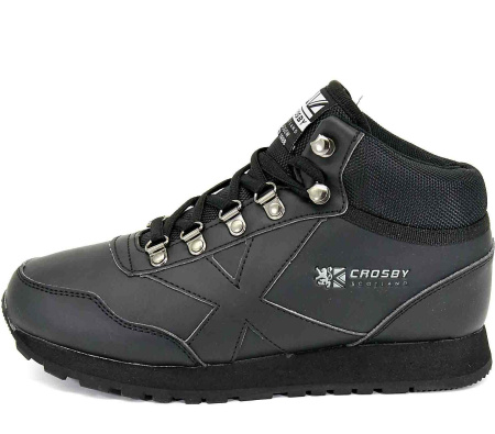 Ботинки  Crosby  черный  кожа искусств./оксфорд Z-8839 фото в интернет-магазине | Omadey.ru