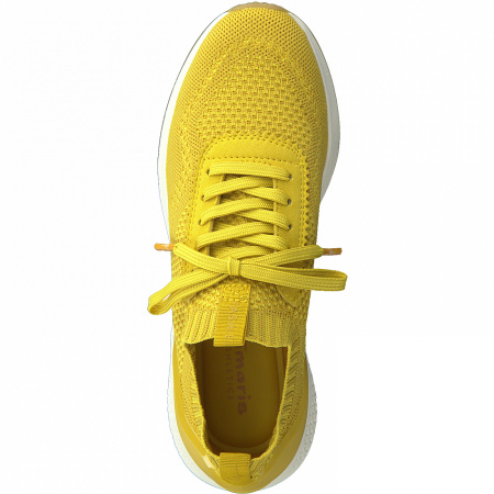 Кроссовки  женские Tamaris  желтый  текстиль F-90153 фото в интернет-магазине | Omadey.ru