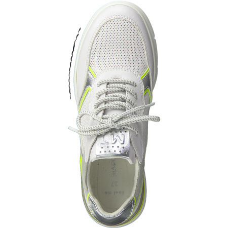 Кроссовки  Marco Tozzi  белый  иск. материал F-80336 фото в интернет-магазине | Omadey.ru