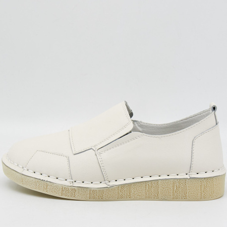 Туфли  Baden  белый  композиц.кожа F-90561 фото в интернет-магазине | Omadey.ru