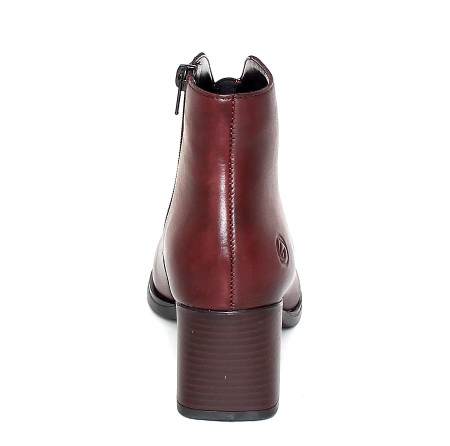 Ботинки  Remonte  бордовый  кожа Z-400046 фото в интернет-магазине | Omadey.ru