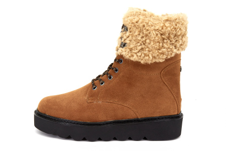 Ботинки  Betsy  коричневый  нубук иск. / иск.мех Z-8259 фото в интернет-магазине | Omadey.ru