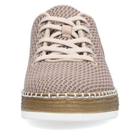 Кеды  Rieker  розовый  кожа искусств./текстиль F-300517 фото в интернет-магазине | Omadey.ru