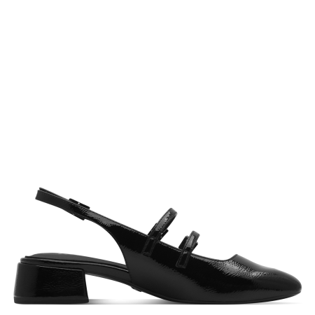 Босоножки  Tamaris  черный кожа искусств. F-400902 фото в интернет-магазине | Omadey.ru