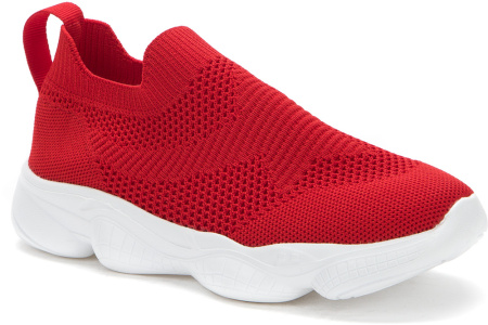 Кроссовки  Betsy  красный  текстиль Z-100047 фото в интернет-магазине | Omadey.ru