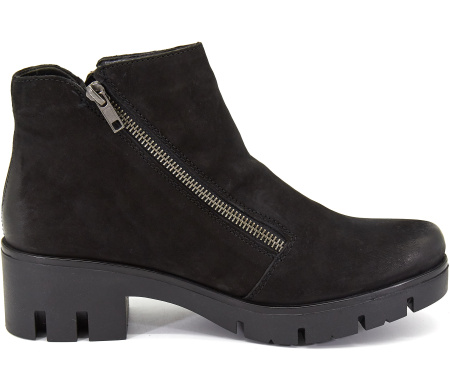 Ботинки  Rieker  черный  замша Z-8200 фото в интернет-магазине | Omadey.ru