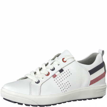 Кеды  женские Jana  белый  кожа F-90115 фото в интернет-магазине | Omadey.ru