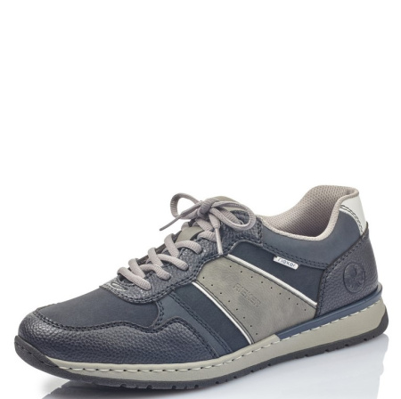 Кроссовки  Rieker  синий  кожа искусств. F-300035 фото в интернет-магазине | Omadey.ru