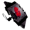 Женский квадратный зонт супер автомат, серый с черным фото в интернет-магазине | Omadey.ru