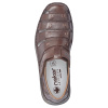 Туфли летние  Rieker  коричневый  кожа F-400257 фото в интернет-магазине | Omadey.ru