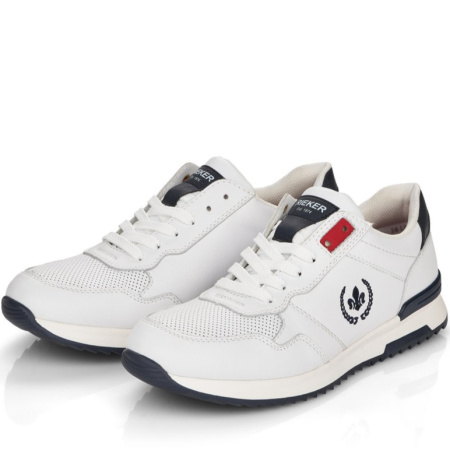 Кроссовки  Rieker  белый  кожа/кожа искусств. F-400060 фото в интернет-магазине | Omadey.ru