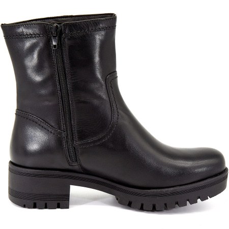 Полусапоги  Tamaris  черный  кожа Z-8226 фото в интернет-магазине | Omadey.ru