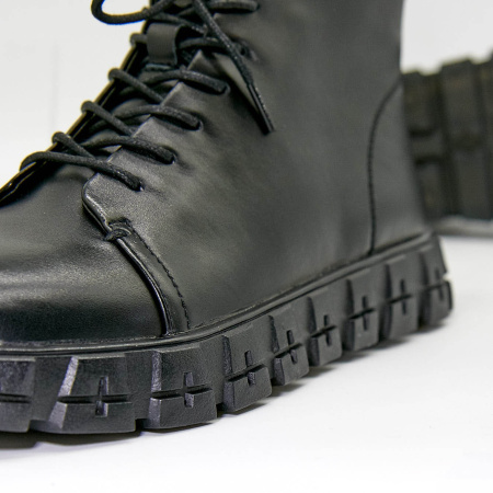 Ботинки  Madella  черный  кожа Z-100435 фото в интернет-магазине | Omadey.ru Ботинки  Madella  черный  кожа Z-100435 фото в интернет-магазине | Omadey.ru