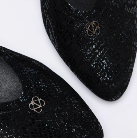 Туфли  Baden  черный  кожа Z-400814 фото в интернет-магазине | Omadey.ru