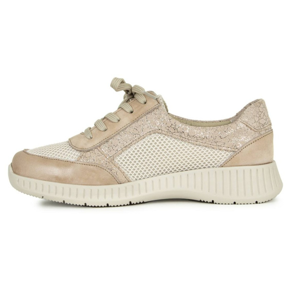 Фото Кроссовки  Suave  коричневый  кожа/кожа искусств. F-400795