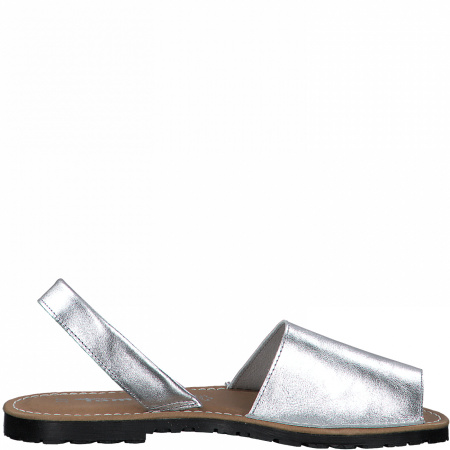 Сандалии  Tamaris  серебряный  кожа F-90748 фото в интернет-магазине | Omadey.ru