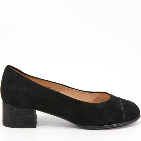 Туфли  Balex  черный  замша Z-6253 фото в интернет-магазине | Omadey.ru