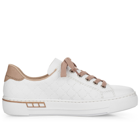 Кеды  Rieker  белый  кожа искусств. F-100084 фото в интернет-магазине | Omadey.ru Кеды  Rieker  белый  кожа искусств. F-100084 фото в интернет-магазине | Omadey.ru