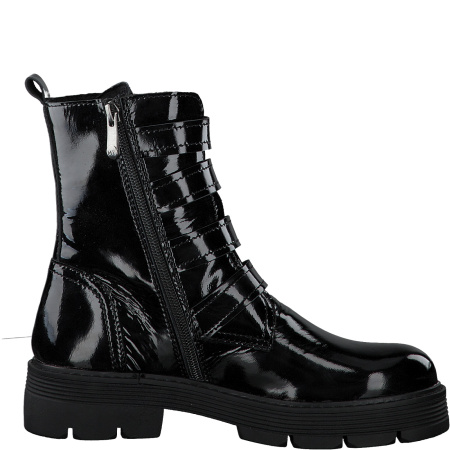 Ботинки  Marco Tozzi  черный  кожа Z-90103 фото в интернет-магазине | Omadey.ru