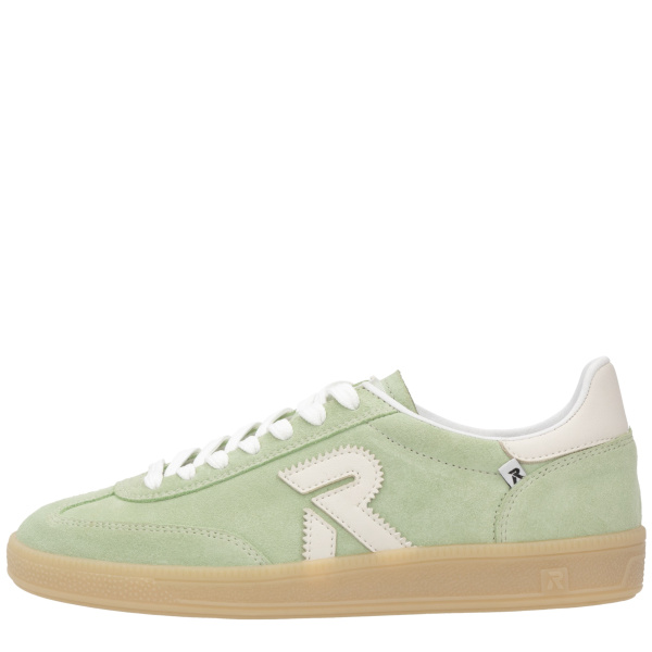 Фото Кроссовки  Rieker зеленый кожа F-400048