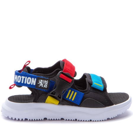 Сандалии  Crosby  черный  кожа искусств./текстиль F-91021 фото в интернет-магазине | Omadey.ru