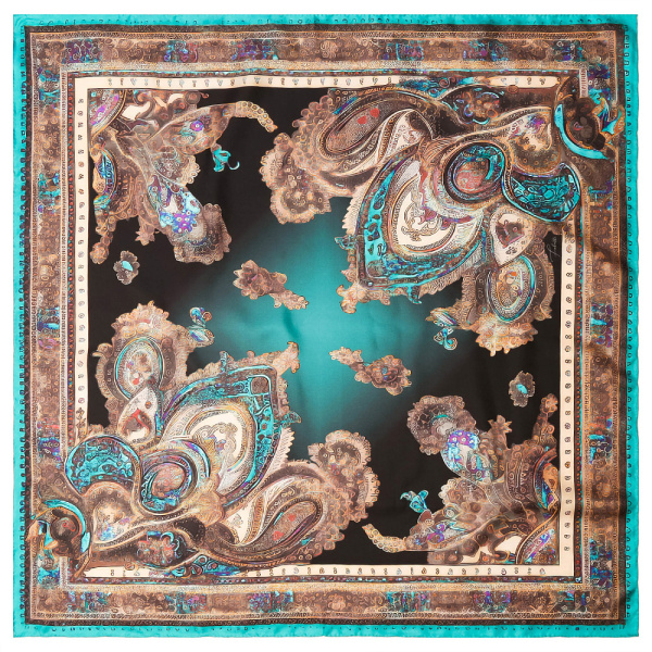 Фото Платок Fabretti зеленый  c15657