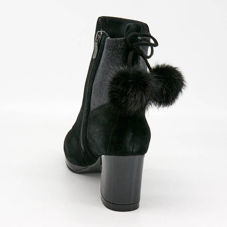 Ботинки  Balex  черный  велюр натуральный Z-7440 фото в интернет-магазине | Omadey.ru