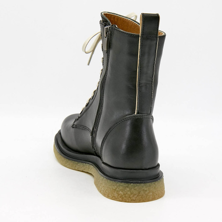 Ботинки  Dakkem  черный  кожа Z-100403 фото в интернет-магазине | Omadey.ru