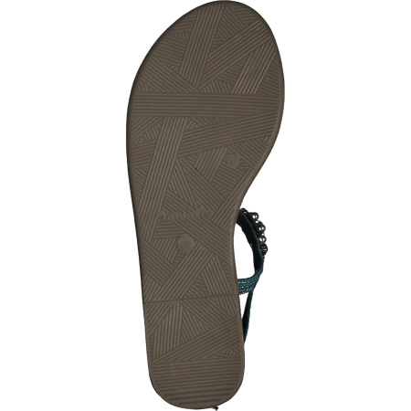 Босоножки  Tamaris  бирюзово-серебряный  кожа F-7921 фото в интернет-магазине | Omadey.ru