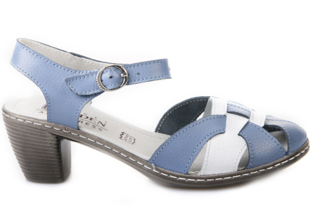 Босоножки  Baden  синий  композиц.кожа F-7962 фото в интернет-магазине | Omadey.ru