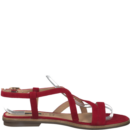 Сандалии  S.Oliver  красный  кожа F-81279 фото в интернет-магазине | Omadey.ru