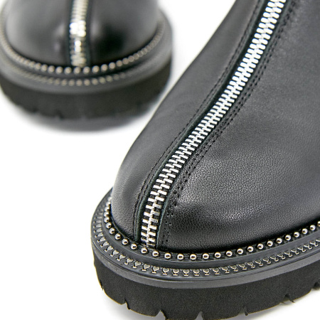 Ботинки  Bonavi  черный  кожа Z-100558 фото в интернет-магазине | Omadey.ru